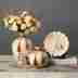Mỹ retro bình gốm tấm Châu Âu phòng khách hiên tủ rượu ornament trang trí hiện đại sáng tạo hoa chèn Trang trí nội thất