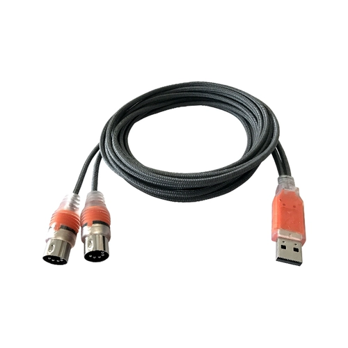 ESI MIDIMATE II обновленная версия USB-аудиоинтерфейс пятиконтактный кабель MIDI-клавиатуры компьютерная электрогитара