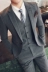 Mới phù hợp với nam phong cách Người Anh Hàn Quốc phiên bản của tự trồng phù hợp với kinh doanh bình thường phù hợp với đám cưới ăn mặc kích thước nhỏ của nam giới thủy triều Suit phù hợp