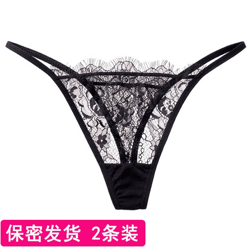 Thong của phụ nữ cảm giác của đường dây nóng rỗng để quyến rũ quần lót eo thấp gợi cảm - G-string