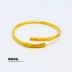 Westward Journey Sun Wukong Claw Bracelet Nam và nữ Việt Nam Sha Jin Glossy Solid Gold Hoop Open Bracelet vòng bạc cho bé Vòng đeo tay Cuff