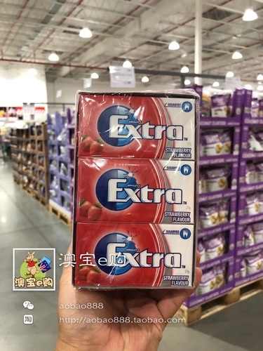 Австралийская прямая почтовая почта дополнительная клубника Гермионол Муслс -Жаг Клубника 24 коробки 648G