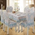 Bảng vải ghế bìa đệm đặt ghế trọn gói ghế bìa bìa cà phê gia đình bảng bàn tròn khăn trải bàn vải vòng Châu Âu
