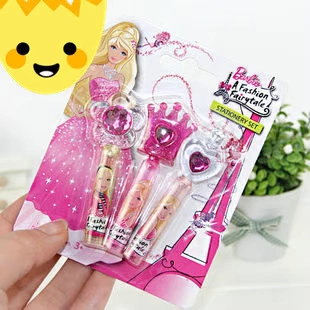 Barbie Pen Cat Barbie Fashion Miracle 3 в ручке, одна карта, три