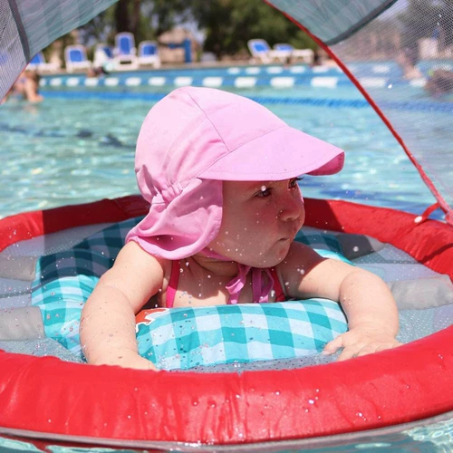 Пляжный детский солнцезащитный крем подходит для мужчин и женщин для девочек, вместительная и большая быстросохнущая тонкая солнцезащитная шляпа, с защитой шеи, УФ-защита