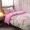 Cô gái Hàn Quốc trái tim lưới đỏ giường ba mảnh 1,2 chăn dễ thương chăn ga tencel