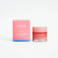 Lông mi nhà Laneige Lange đêm dưỡng ẩm sửa chữa lip phim 20 gam dâu tây khử muối lip lip chăm sóc sáp dưỡng môi vaseline