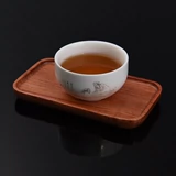 Кунг -фу чай с твердым деревом чайная подушка черное дерево