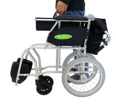 Костыли/инвалидной коляски 中进457 458a超轻量旅行轮椅护理轮椅折叠轻便便携超轻轮椅