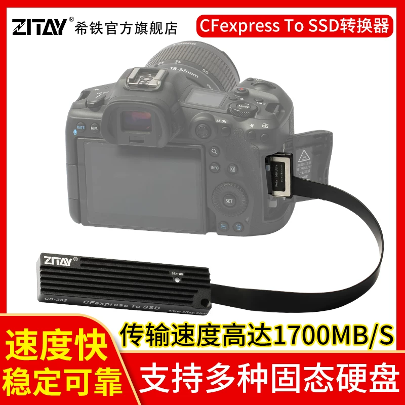 Higan CFEXPRESS на SSD NVME Canon EOS R5 Z6Z7 XQD карта конвертер CS02