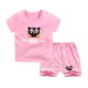 2018 quần áo trẻ em mới cho nam và nữ mùa hè cotton phù hợp với trẻ em tay áo ngắn 0-3-5 tuổi quần áo trẻ em chân váy trẻ em Phù hợp với trẻ em