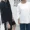 2018 người đàn ông mới và phụ nữ nửa tay áo vài mùa hè ngắn tay t- shirt Harajuku phong cách bf bảy- điểm tay áo lỏng phiên bản Hàn Quốc của thủy triều áo khoác cặp couple tx
