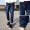 Mùa hè quần jean nam lỏng XL retro đàn hồi đóng cửa miệng quần harem người đàn ông béo chùm feet quần dài thủy triều phong cách thể thao nam