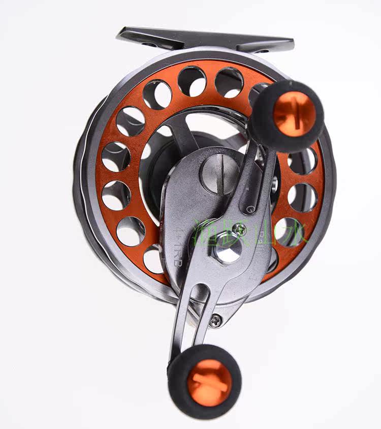 渔具垂钓用品供应蚁王bsa3/4和5/6倍速前打轮带泄力全金属高脚中通