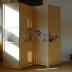 vách ngăn gấp gọn Trung Quốc phong cách Nhật Bản hiện đại tối giản màn hình trong nhà vách ngăn tre gỗ rắn Màn hình / Cửa sổ