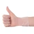 Vệ sinh hộ gia đình găng tay nitrile trắng dùng một lần cao su tpe kiểm tra không bột cao su bảo vệ đặc biệt bền găng tay cao su cầu vồng 