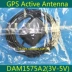 Anten định vị GPS DAM1575A2 SMA uốn cong 1,5 m giai đoạn khuếch đại tín hiệu cao 1575,42MHZ - GPS Navigator và các bộ phận giám sát hành trình xe oto GPS Navigator và các bộ phận