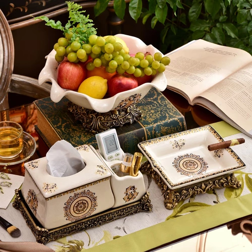 Модная креативная ретро большая пепельница, европейский стиль