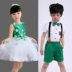 Ngày của trẻ em Trang Phục Trẻ Em Chàng Trai Mùa Hè Cô Gái Cô Gái Điệp Khúc Mẫu Giáo Tốt Nghiệp Dresses Hosts Dresses Trang phục