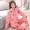 Mô hình mùa thu và mùa đông cộng với bông mẹ và con gái siêu dày khí chất mùa thu và mùa đông tải quần cotton áo khoác nữ hoạt hình dễ thương phụ nữ đồ ngủ mùa đông đơn mảnh - Pyjama
