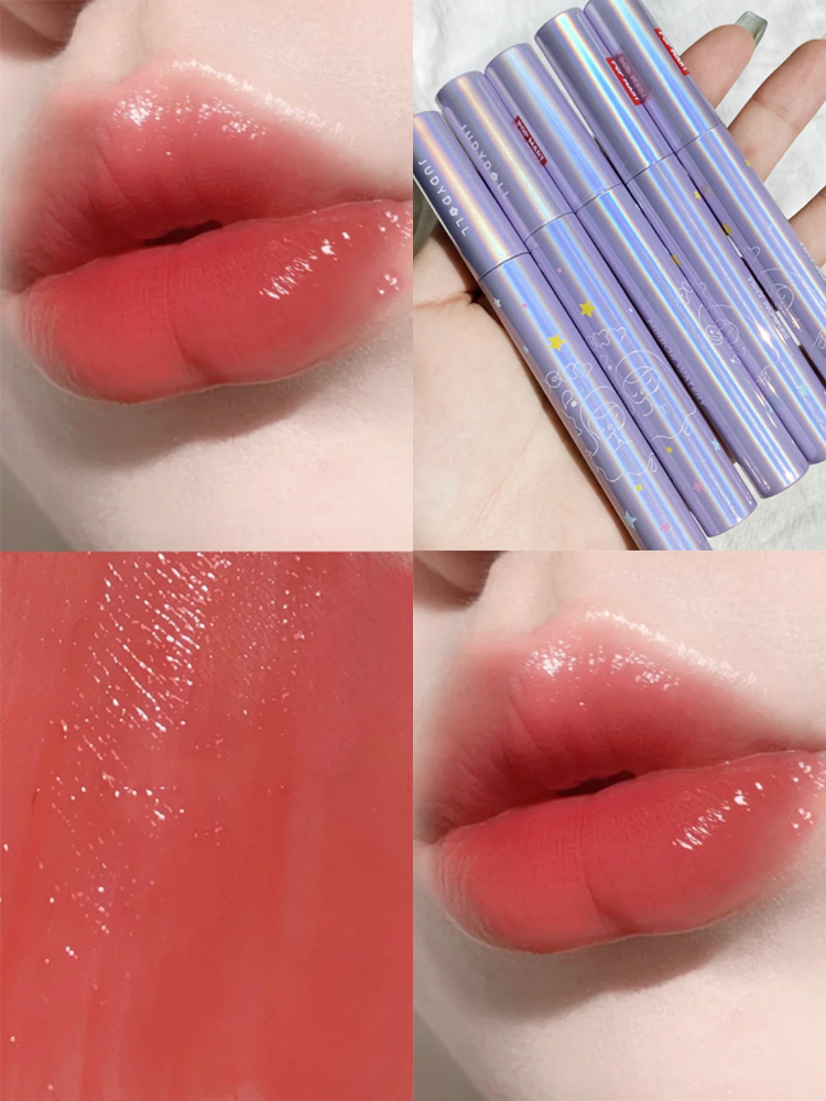 101 Sweet Orange Bobojuduo  lip mud Bubble mat jointly summer At Par student Bean paste Lip Glaze Minority brand Lipstick