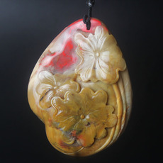 Украшения на шею 昌化精品玉石底手把件 带鉴定证书 昌化产地直销