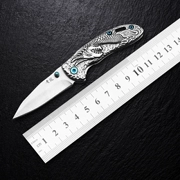 Dụng cụ đa năng ngoài trời dao tự vệ có dao gấp độ cứng cao sắc bén nhỏ dao gấp cầm tay - Công cụ Knift / công cụ đa mục đích