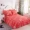 Hàn Quốc chăn bông đệm giường bốn mảnh bông trải giường nệm bìa đơn mảnh 1,51,8 2,0m gạo - Váy Petti váy giường đẹp	