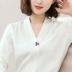 Hàn Quốc cao cấp áo trâm pha lê chống ánh sáng nhân tạo đơn giản pin cố định quần áo trâm cài kim cổ hoang dã - Trâm cài trâm cài áo đại Trâm cài