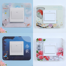 Наклейки для выключателей Акриловые высококачественные наклейки