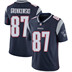 Bóng bầu dục bóng bầu dục NFL Patriots Patriot 87 GRONKOWSKI thế hệ thứ hai huyền thoại thêu jersey áo thun chơi bóng bầu dục bóng bầu dục