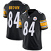 NFL đồng phục bóng đá Steelers thép người đàn ông 84th BROWN thế hệ thứ hai huyền thoại thêu jersey găng tay bóng bầu dục bóng bầu dục