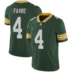 NFL Football Jersey đóng gói Green Bay Packers 4 FAVRE II huyền thoại thêu Jersey