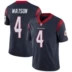 NFL bóng đá jersey Houston Texans Texas 4 WATSON thế hệ thứ hai huyền thoại thêu jersey bóng bầu dục