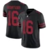 NFL đồng phục bóng đá 49ers San Francisco 49ers 16th MONTANA thế hệ thứ hai huyền thoại thêu jersey