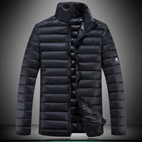 Áo khoác cotton nam size lớn cộng với phân bón cộng với áo khoác cotton cổ rộng cho nam áo khoác dạ nam