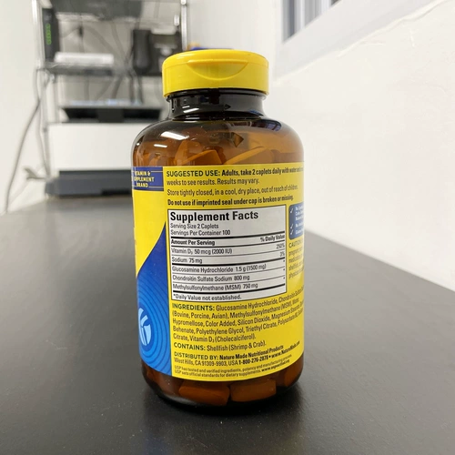 Американская прямая почтовая почта Природа Сделано тройной гибкой трио -мерной кости Smoosamose MSM Cartilaitin 200 капсул