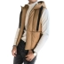 Mùa thu và mùa đông mới Hàn Quốc nam mỏng manh áo vest cotton thanh niên sinh viên giản dị bánh mì vest vest áo bomber Áo vest cotton