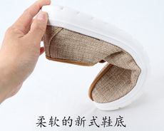 Монашеская обувь 僧鞋子夏季男女款亚麻布单鞋透气软底出家僧人和尚鞋春秋四季款