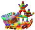 Trẻ em của nhựa giác ngộ chính tả chèn khối bé giáo dục sớm trí tuệ sức mạnh lắp ráp girl boy đồ chơi 3-5-6 tuổi bộ đồ chơi lego Khối xây dựng
