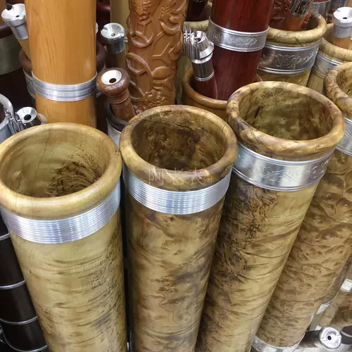 Золотой натуральный кальян из провинции Юньнань, 78см