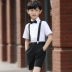 Chàng trai ăn mặc phù hợp với trang phục của trẻ em đàn piano hoa cô gái ăn mặc mùa hè cậu bé trẻ em yếm chủ trang phục Váy trẻ em