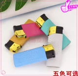 Одноразовая креативная короткая зажигалка для отеля, с печатью вашего логотипа