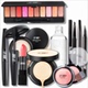 LIP JUMP Lip Jump Makeup Set bộ Hoàn Chỉnh của người mới bắt đầu không thấm nước bền newbie mỹ phẩm sinh viên kết hợp tự nhiên phấn phủ 3ce Bộ trang điểm