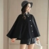 Áo khoác nữ nhỏ mùa thu và mùa đông phiên bản Hàn Quốc cộng với nhung Anh nhỏ nước hoa ngắn áo khoác len nữ ngắn áo dạ hàn quốc nữ Áo Hàn Quốc