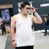 Kích thước lớn vest nam mùa hè cộng với phân bón xl người đàn ông chất béo chất béo phương thức phương thức phần mỏng bông lỏng đáy áo Áo vest cotton