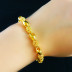 Golden Pig Transfer Sand Gold Trang sức Hàn Quốc Ladies Bracelet Trang sức Chuyển hạt Bracelet Vòng đeo tay giả vàng không phai - Vòng đeo tay Cuff vòng băng ngọc thủy tảo neja Vòng đeo tay Cuff