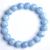 Brazil Chính hãng Ice Seed tự nhiên Bán vòng đeo tay Aquamarine màu xanh bán thấm Nữ Aquamarine Crystal Bracelet vòng trầm hương Vòng đeo tay Clasp