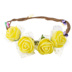 Handmade tùy chỉnh búp bê yello garland headband DIY đêm loli cổ tích garland lãng mạn phụ kiện mũ nón đồ chơi trang điểm cho bé gái Búp bê / Phụ kiện