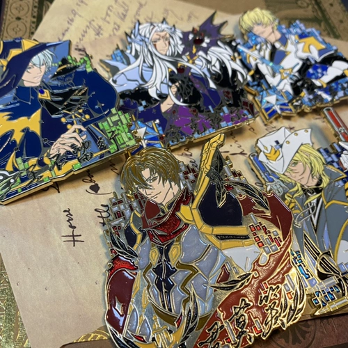 Пятно | Полное -время карты мастер -карты Metal Metal Badge Ye Xiu Huang Shaotian Yu Wenzhou Zhou Zekai Wang jiexi окружает